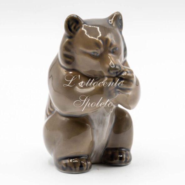 Orso bruno seduto Royal Copenhagen  N.3014 - immagine 5