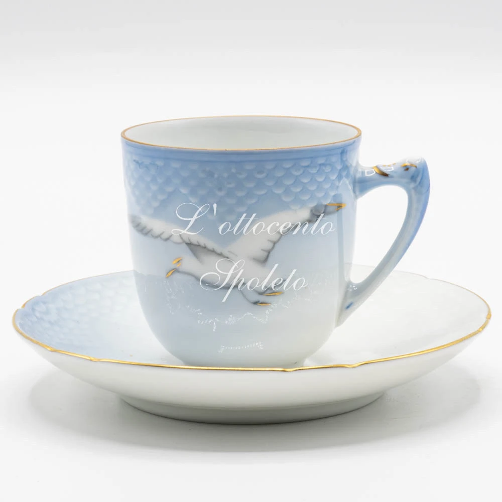 Tazza mug vintage in metallo Aeronautica Militare - Caffè Pascucci