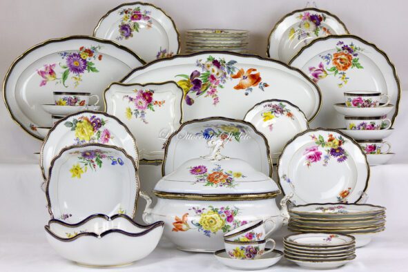 Servizio da Pranzo Meissen Blumen per 8 persone